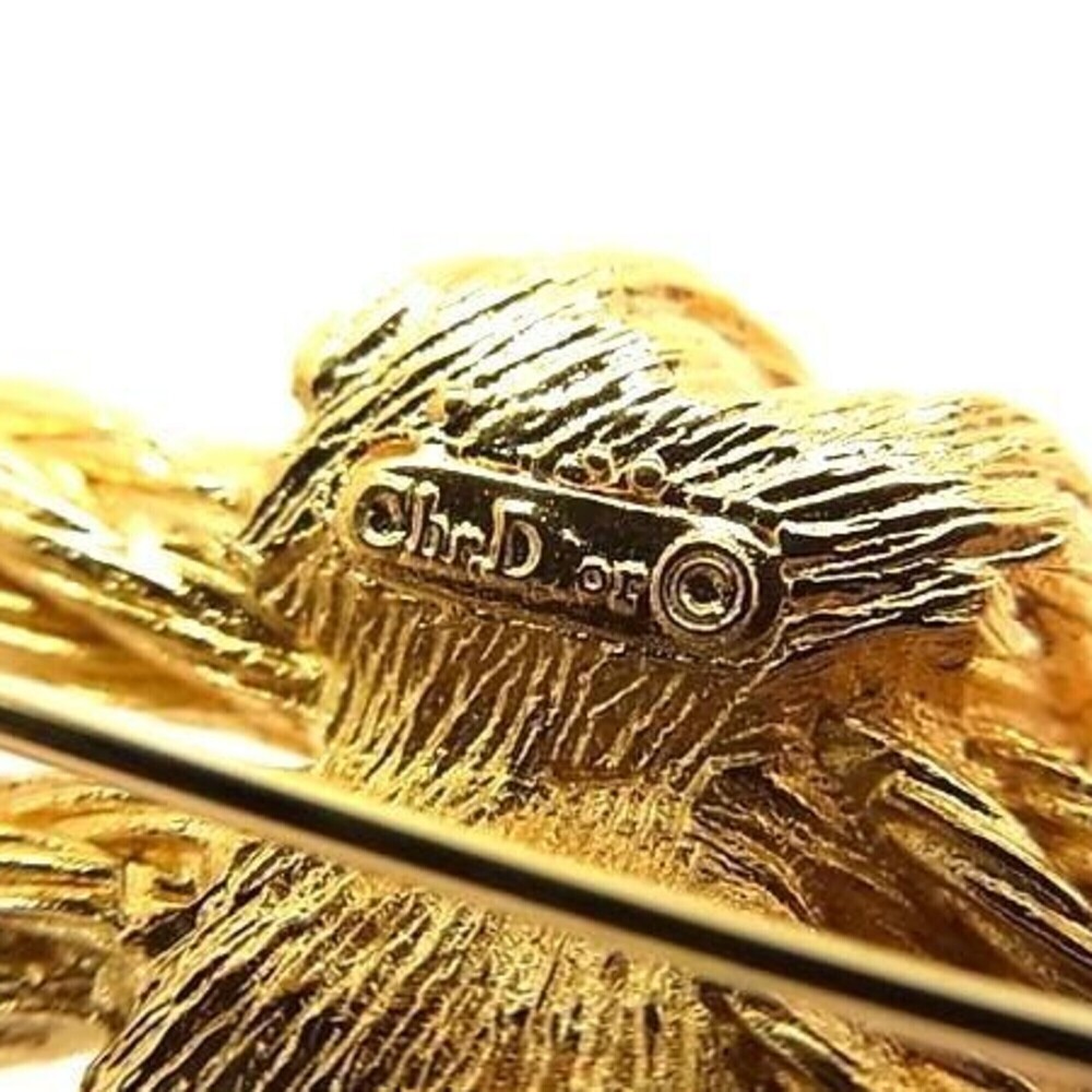 DIOR Gold Brooch - Picture 4 of 4